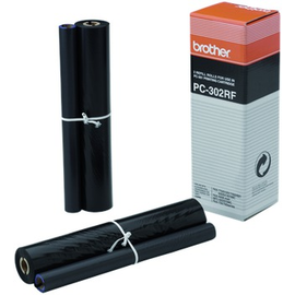 PC302RF Brother 2er Pack Thermotransferrollen(2 Rollen à 235 Sei Produktbild front M