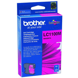 LC1100M Brother Tintenpatrone Magenta(325 Seiten nach ISO Standard 24 Produktbild front M