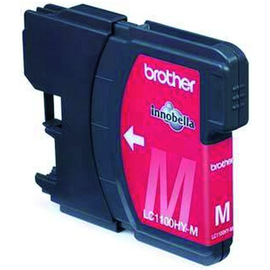 LC1100HYM Brother Tintenpatrone Magenta(750 Seiten nach ISO Standard 24 Produktbild front M