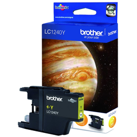 LC1240Y Brother Tintenpatrone Gelb(600 Seiten nach ISO Standard 24711) Produktbild front M