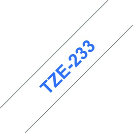 TZE233 Brother weiß / blau Produktbild