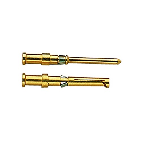 09150006122 Harting Crimpkontakt Stift R 15-STI-C-1 QMM AU vergoldet Produktbild Front View L