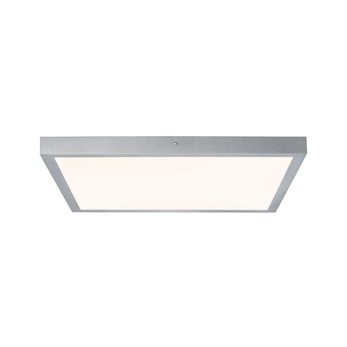 70652 Paulmann WallCeiling Lunar LED Panel 600x600mm 26W 230V Chrom matt Alu Produktbild Front View L