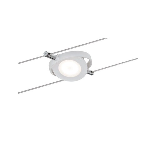 94088 Paulmann Wire Systems DC LED Spot RoundMac 1x4W Weiß matt 12V DC Kunststo Produktbild Front View L