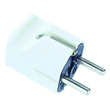 ESS 2 Eltropa Schutzkontakt stecker PVC, gerade 16A, ws Produktbild