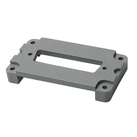 710798 WALTHER Adapterplatte B10 für Kontakteinsätze Sub-Min 1fach 25pol. Produktbild front M