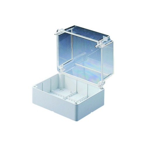 GW44436 Gewiss ABZWEIG.IP56 TRAN.DECKEL H.W.150X110X140 Produktbild Front View L