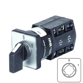 M4H E A2 Benedict Ein Aus Schalter 2 polig 0-1 Produktbild front M