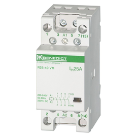 R25-31 24VM Benedict Installationsschütz 25A 24V AC/DC Produktbild