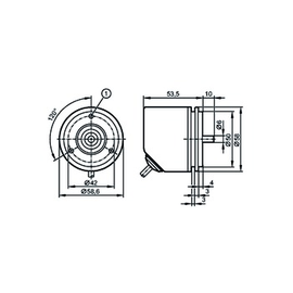 RU3500 IFM Electronic Drehgeber Produktbild