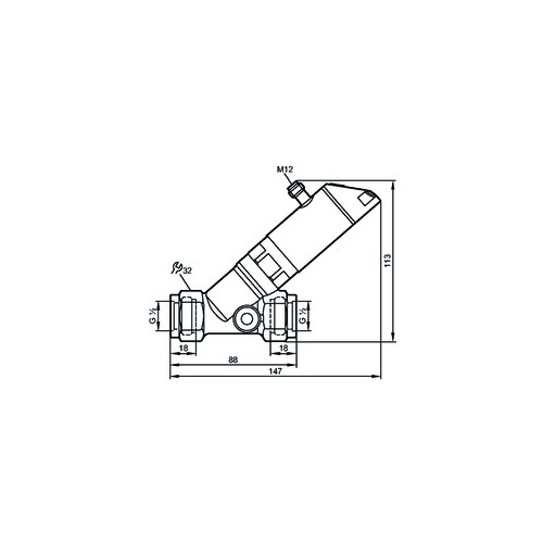 SBG233 IFM Electronic Strömungssensoren Produktbild Front View L