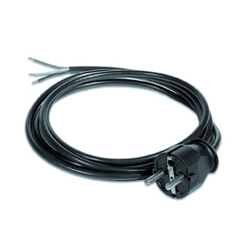 992140 Vossloh-Schwabe Schukoleitung, schwarz, Länge 1,5m Produktbild front M