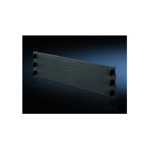 7151305 Rittal DK Toolless Blindpanel 3 HE (3x 1 HE) Produktbild Front View L
