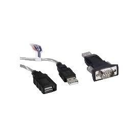 182215 Pepperl & Fuchs Adapter USB-0,8M-PVC ABG-SUBD9 Produktbild front M