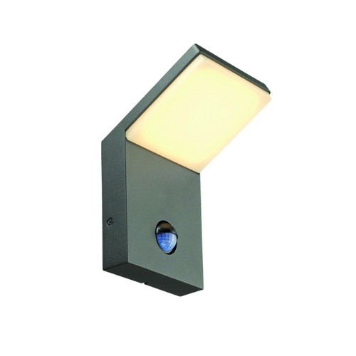 232915 SLV ORDI LED Wandleuchte, anthrazit, 3000K, mit Sensor, Produktbild Front View L