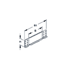 546749 Niedax RA 85.200 F Reduzier /Abschlussstück, 85x200 mm Produktbild