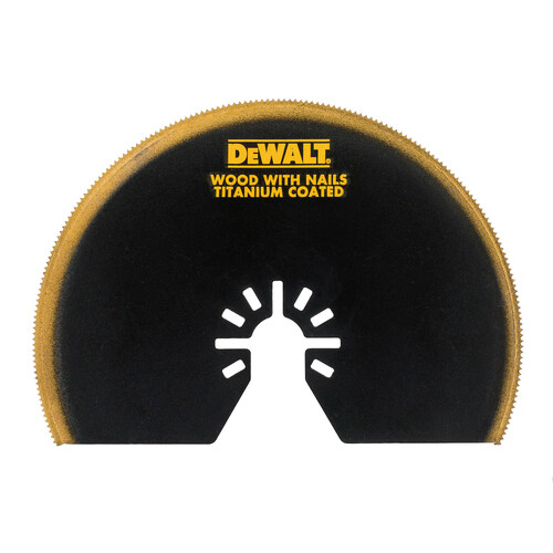 DT20709-QZ DeWalt DT20709 Multi Tool Saegeblatt Segment 100mm Produktbild Front View L