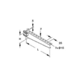 181704 Niedax KTT 150 Ausleger, standard, 55x160 mm, 2,5 kN, mit vormon Produktbild