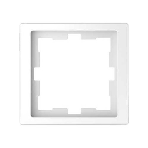 MEG4010-6535 Merten D-Life Rahmen, 1fach Lotosweiß Produktbild Front View L