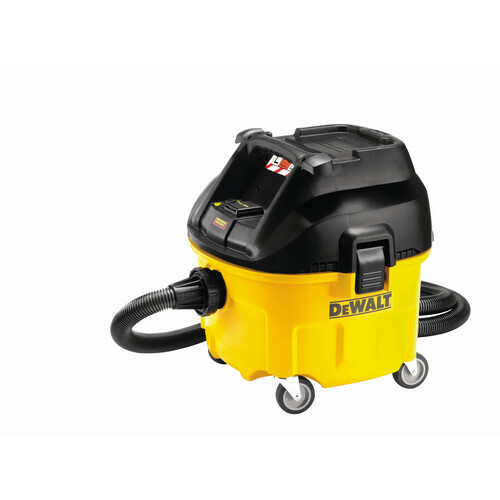 DWV901L-QS DeWalt DWV901L Industrie Nass+ Trockensauger L-Klasse Produktbild Front View L