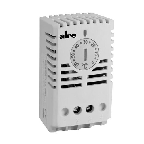 ZN111524 ALRE RTBSS-110.250/04 Schaltschrankthermostat 10A NC Produktbild Front View L