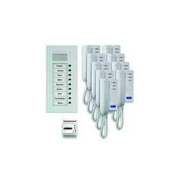 PPU09-EN/02 TCS pre:pack9 bestehend aus Audio Außenstation Serie PUK 9 Tasten U Produktbild front M