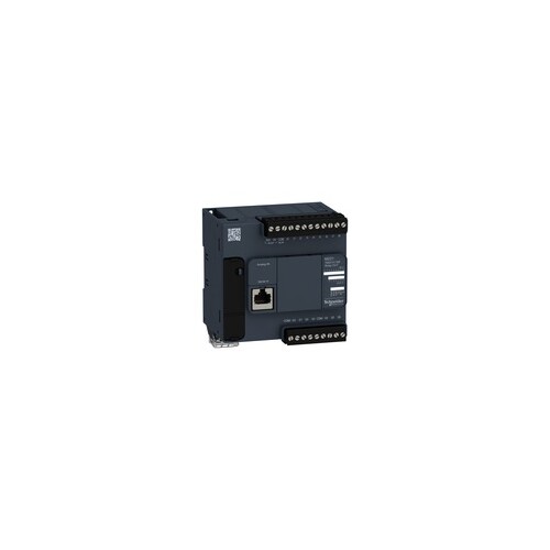 TM221C16R Schneider E. SPS M221 16IO RELAY COMPACT Produktbild Front View L