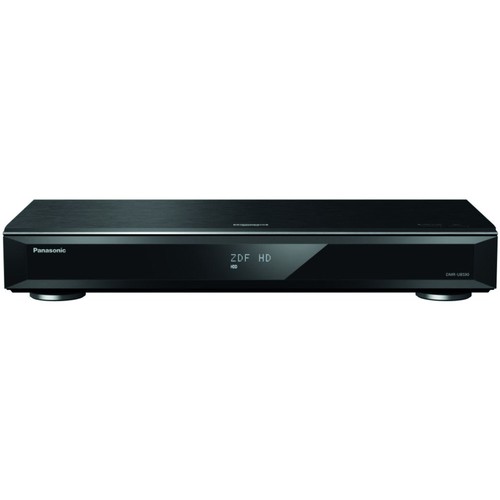 DMR-UBS90EGK Panasonic Blu-ray Recorder UHD mit Triple (3x) HD DVB S Tuner Produktbild Front View L