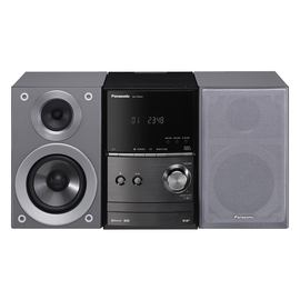 SC-PM602EG-S Panasonic DAB+ Micro Hifi HiFi System mit Bluetooth SILBER Produktbild