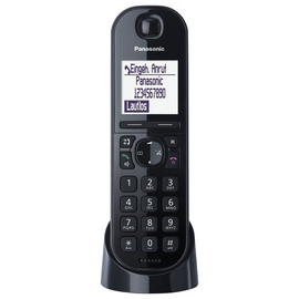 KX-TGQ200GB Panasonic IP Telefon schwarz Produktbild