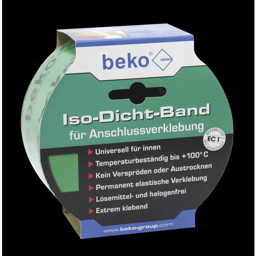 235 310 2 Beko Iso Dicht Band 60 mm x 25 m GRÜN, für Anschlußverklebung Produktbild Front View L