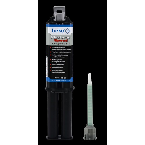 270 728 Beko Maxbond Speed 2 K Hightec Kleber 28g, inkl. Zwangsmischer Produktbild Front View L