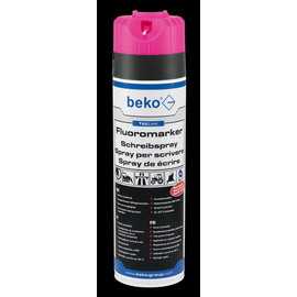 294 19 500 Beko TecLine Fluoromarker Schreibspray 500 ml LEUCHTPINK Produktbild front M