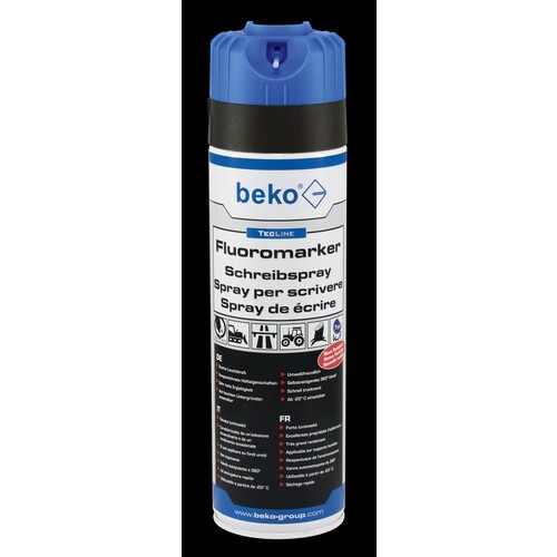 294 39 500 Beko TecLine Markierspray 500 ml leuchtblau Produktbild Additional View 1 L