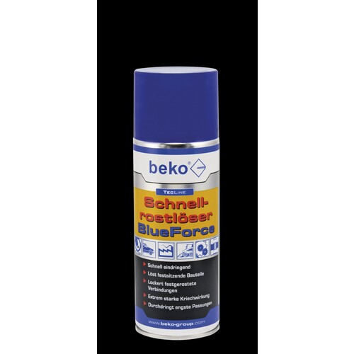 298 12 400 Beko TecLine Schnellrostlöser BlueForce 400 ml Produktbild Front View L