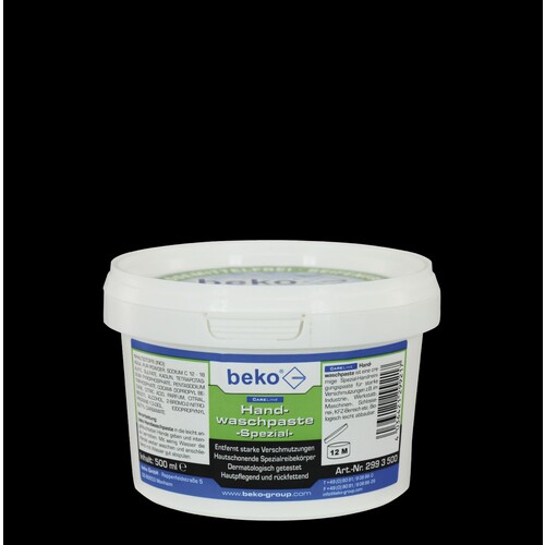 299 3 500 Beko CareLine Handwaschpaste Spezial  500 ml Produktbild Front View L
