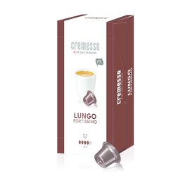2000771 Cremesso Lungo Fortissimo 16 Kapseln gehaltvoll&intensiv (2000758) Produktbild