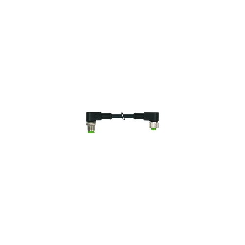 7000-40261-6141500 Murrelektronik M12 St. gew. auf M12 Bu. gew. Produktbild Front View L