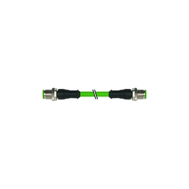 7000-44511-7960200 Murrelektronik M12 St. 0° / M12 St. 0° geschirmt, Ethernet Produktbild