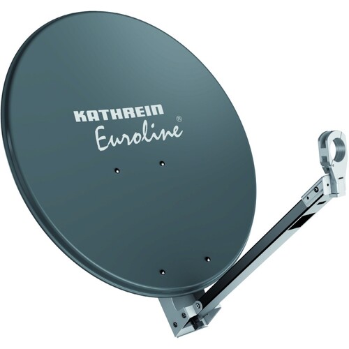 20010060 Kathrein KEA 1000/G Offset Parabol Antenne 100cm, grau, Alu Produktbild Front View L