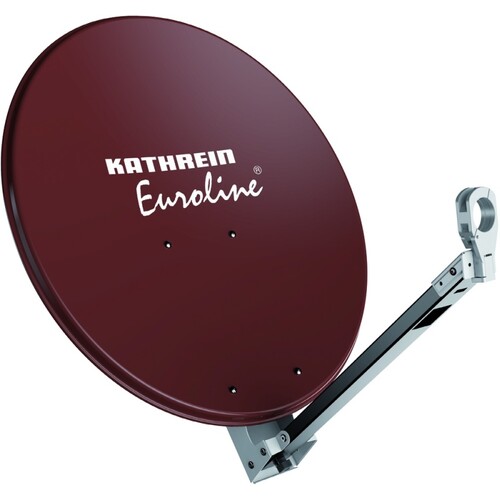 20010061 Kathrein KEA 1000/R Offset Parabol Antenne 100cm, rotbraun, Alu Produktbild Front View L