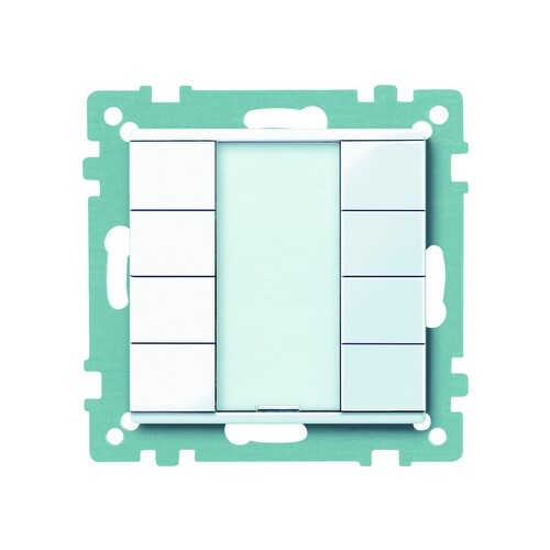 617425 Merten INST Ts 4f plus TPb aw SysM Produktbild Front View L