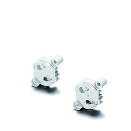 100069 Vossloh-Schwabe Starterfassung, PC, weiß Produktbild front M