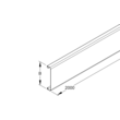 508600 Niedax LD 100 Leitungsschutzkanaldeckel, 100x2000 mm Produktbild