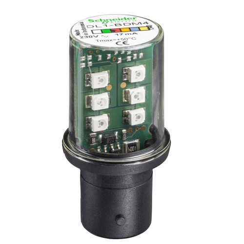 DL1BDM4 Schneider E. LED BA15D 230V,RT Produktbild Front View L