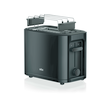 0X23010009 Braun HT3010BK Toaster 1000W Doppelschlitz, Brötchenaufsatz, Black Produktbild