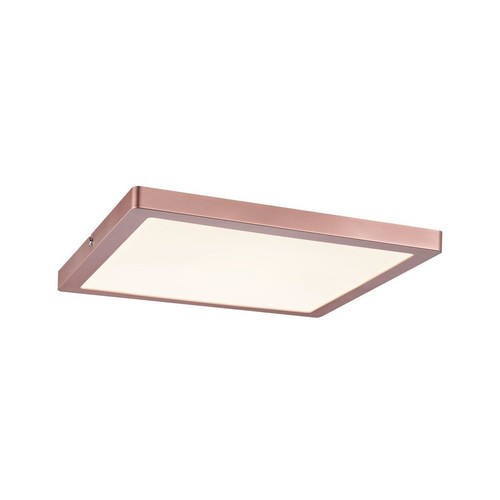 70873 Paulmann WallCeiling Atria LED Panel 300x300mm 24W Rosegold 230V Kunst Produktbild Front View L