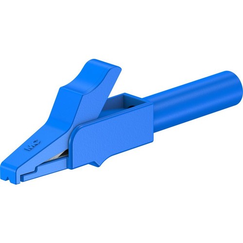 24.0157-23 Multi-Contact SAGK4-K 4mm Sicherheitsabgreifer blau Produktbild