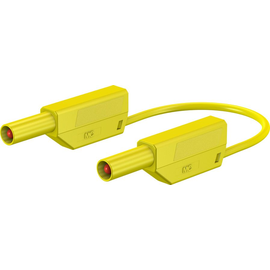 28.0124-10024 Multi-Contact SLK425-E 4mm Sicherheitsmessleitung 100cm gelb Produktbild