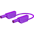 28.0124-10026 Multi-Contact SLK425-E 4mm Sicherheitsmessleitung 100cm violett Produktbild